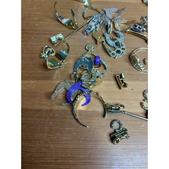 Vintage Y2K Barbie 90s Queen princess silver gold crowns necklaces bracelet - Picture 2 of 7